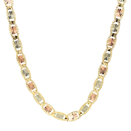 14K Yellow Gold Valentino 4mm 24"