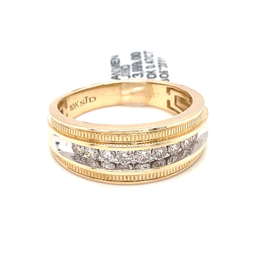 Diamond Wedding Bands - Men'