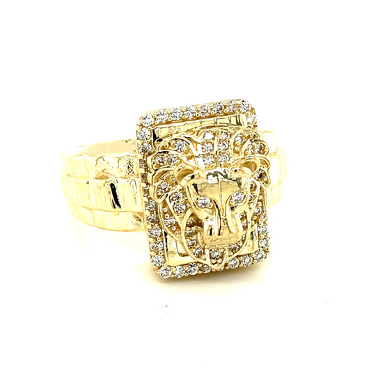 10K Gold Mens Ring