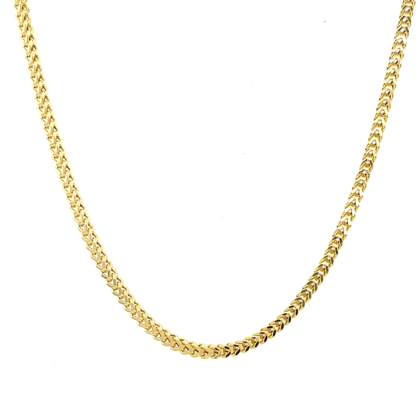 10K Y.Gold Semi-Solid Franco Chain 1.5mm 22" (2.1g)