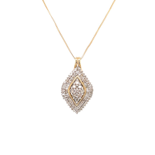 Diamond Pendant Set