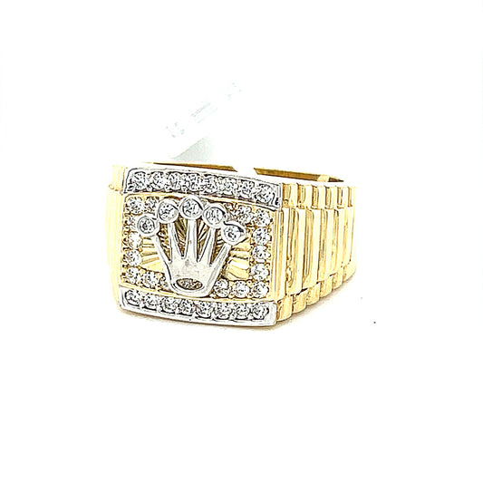 10K Gold Mens Ring