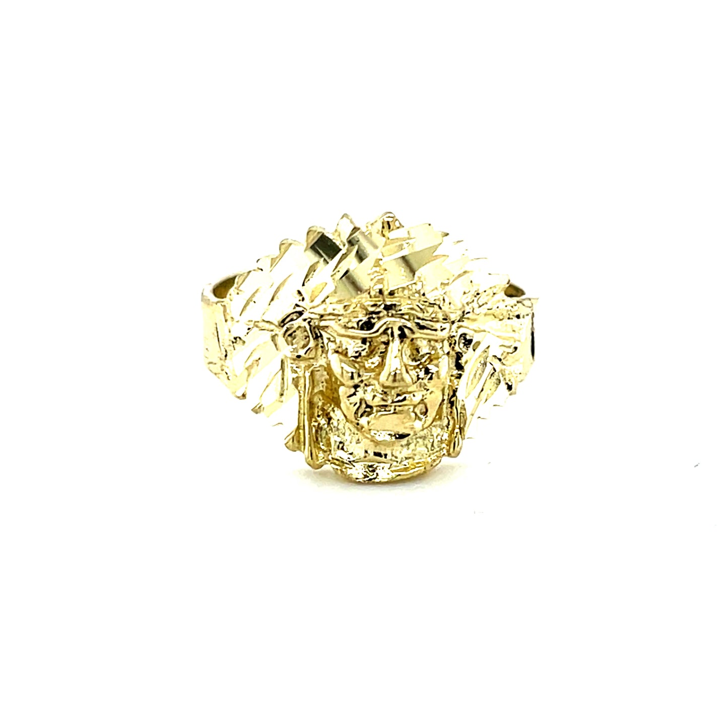 10K Gold Mens Ring