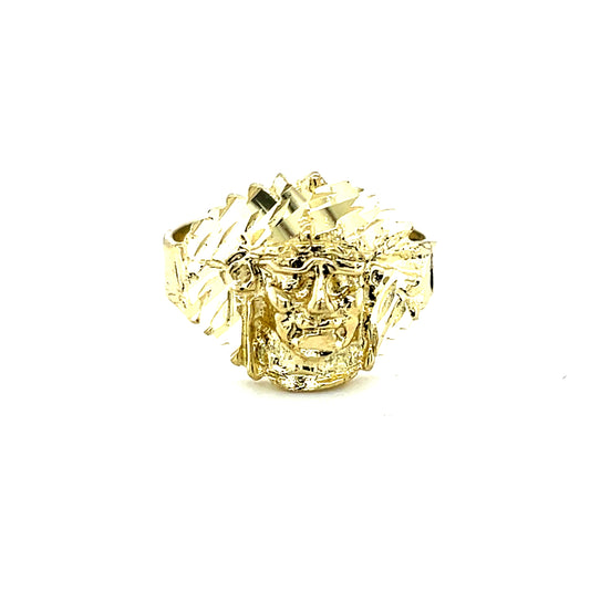 10K Gold Mens Ring