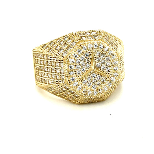 10K Gold Mens Ring