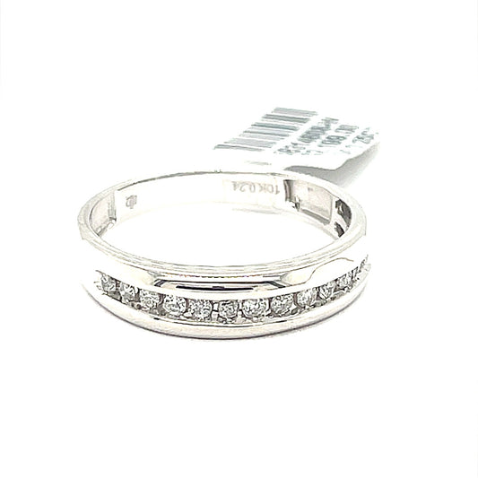 Diamond Wedding Bands - Men'