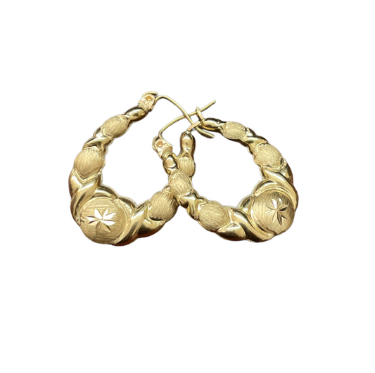 10K Gold Earrings/Stud