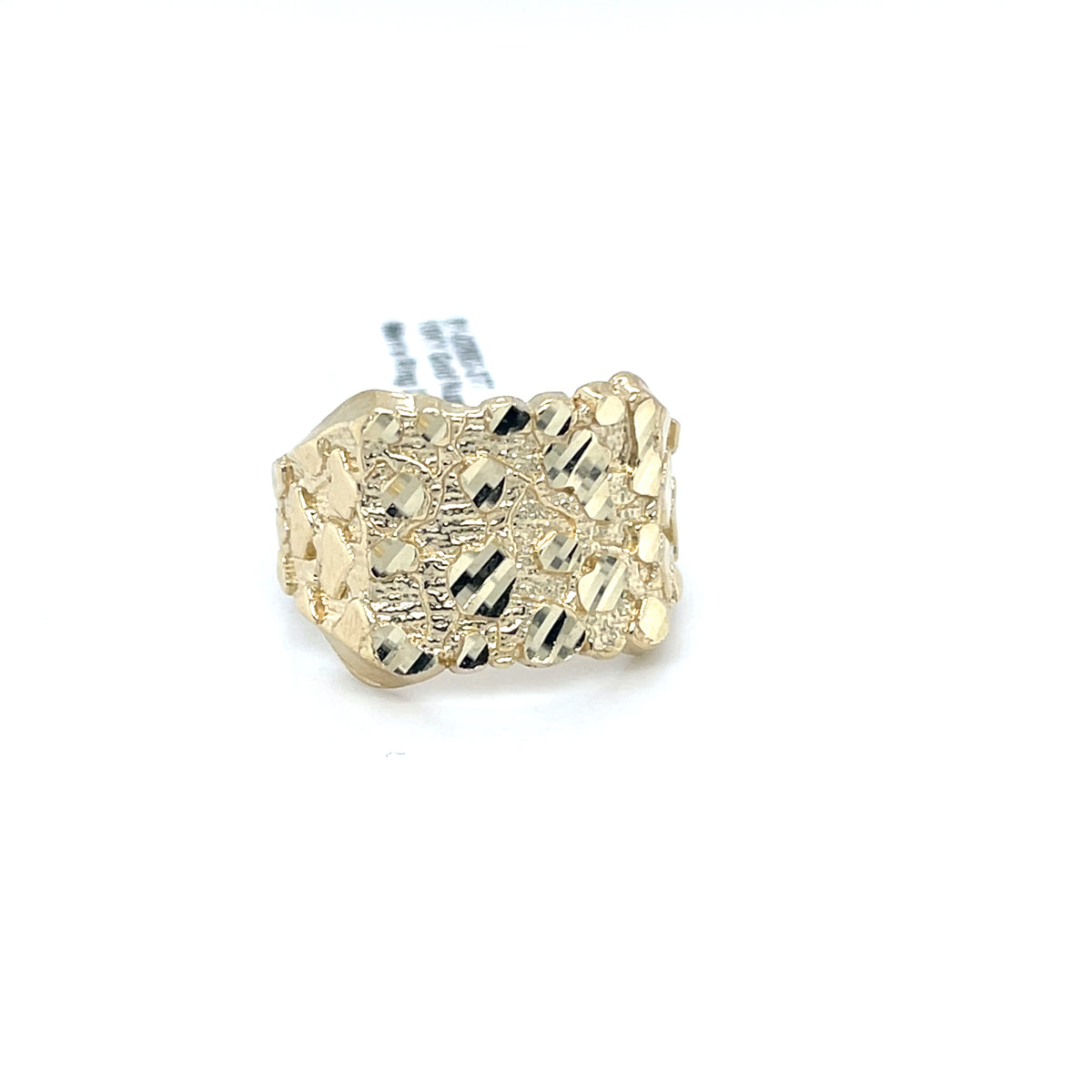 10KY Gold Nugget Men's Ring (3