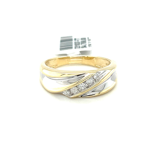 Diamond Wedding Bands - Men'