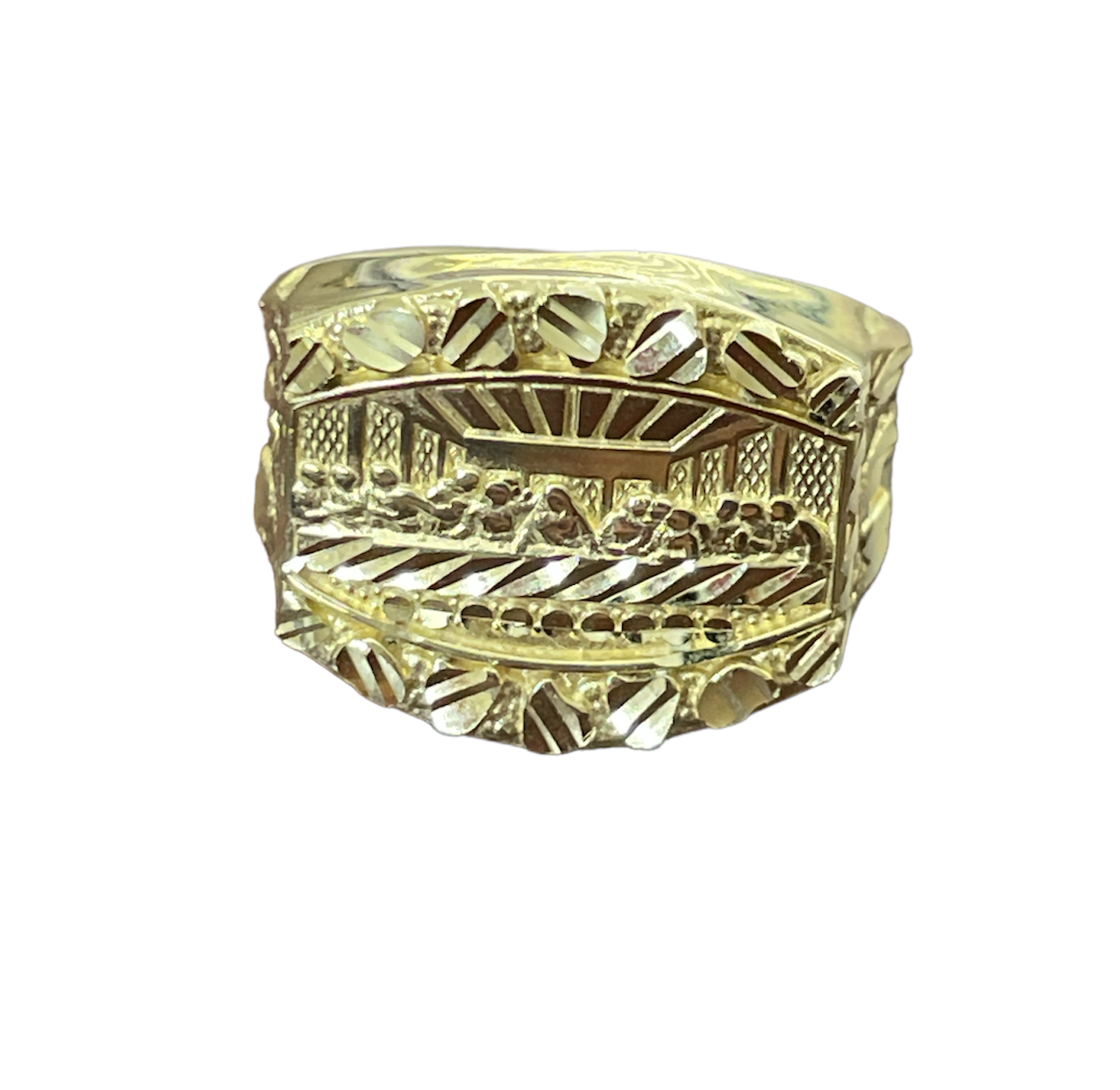 10K Gold Mens Ring