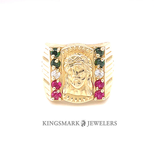 10K Gold Mens Ring