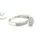 10K W. Gold 0.33ct Diamond Ladies Ring Si2, H