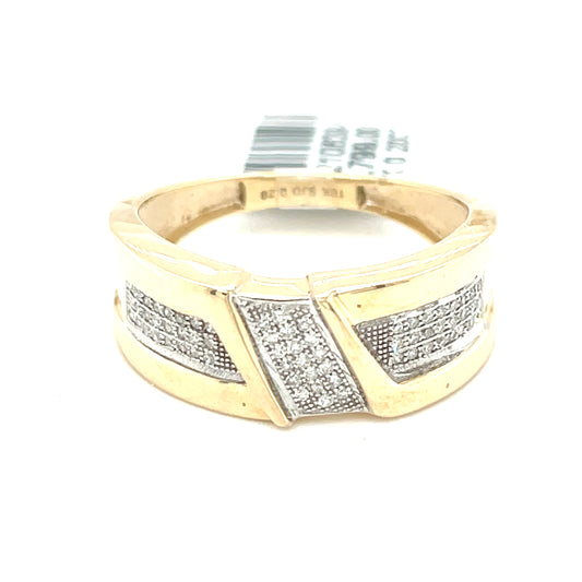 Diamond Wedding Bands - Men'