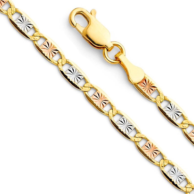 14K Yellow Gold Valentino 3.5mm 20"