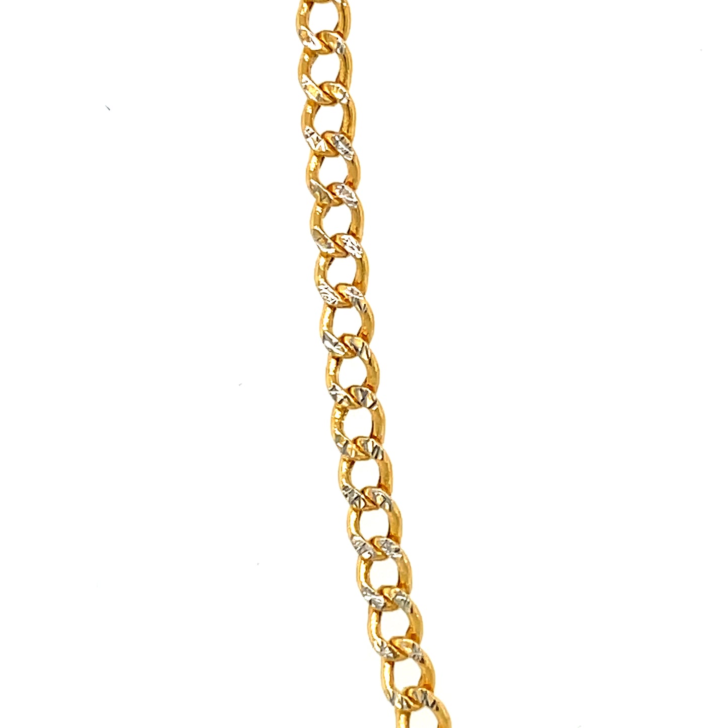 10K Y.Gold Solid Cuban Curb D/