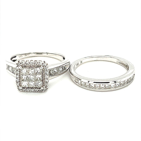 Diamond Wedding Set