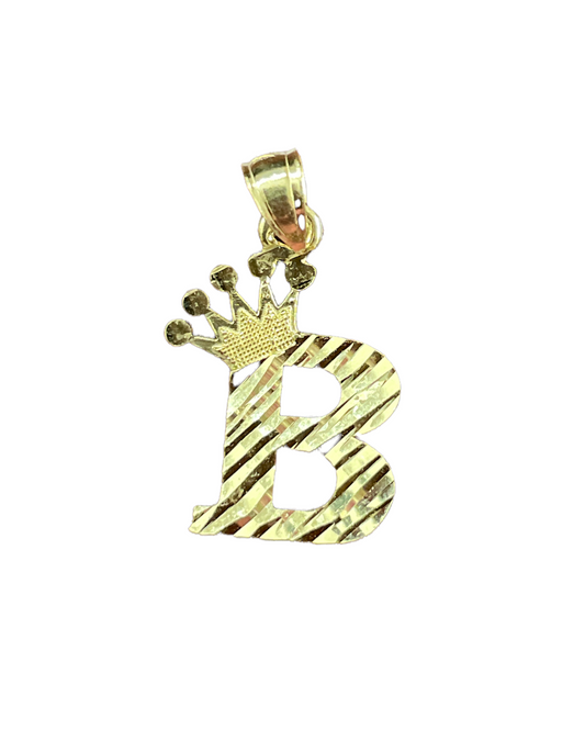10K Y.Gold Initial Charm Lette