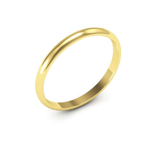 10KY Gold Plain Wedding Band 3