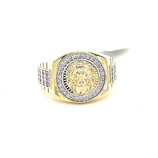 10K Gold Mens Ring