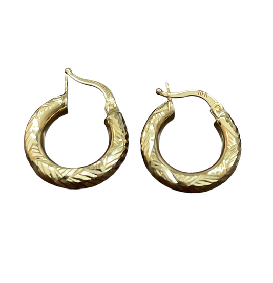 10K Gold Earrings/Stud