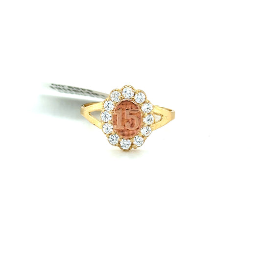 14K Gold Womens Ring