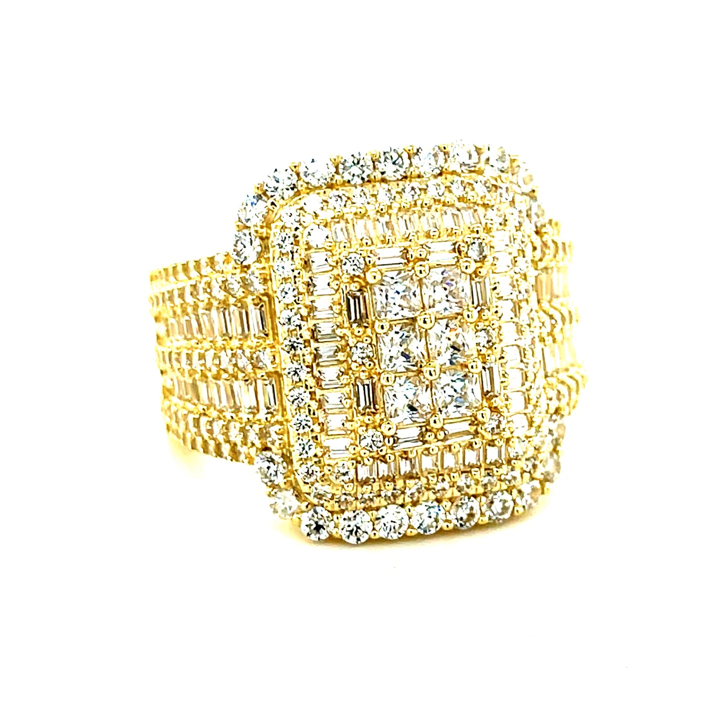 10K Gold Mens Ring