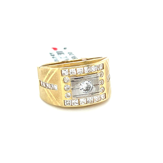 10K Gold Mens Ring