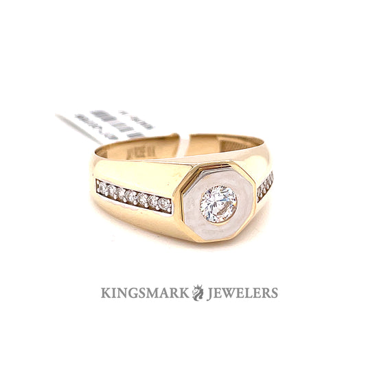 10K Gold Mens Ring