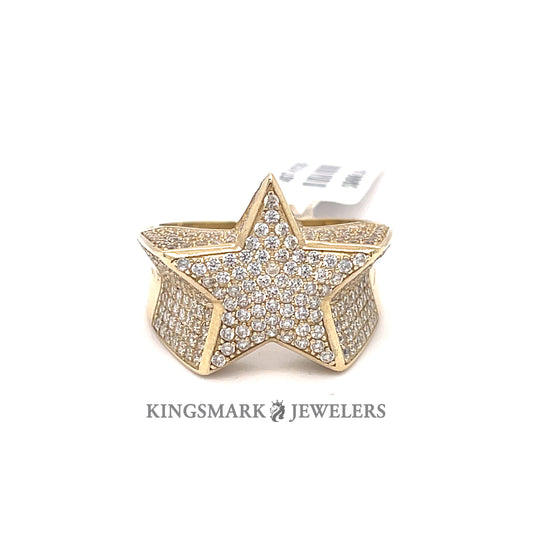 10K Gold Mens Ring