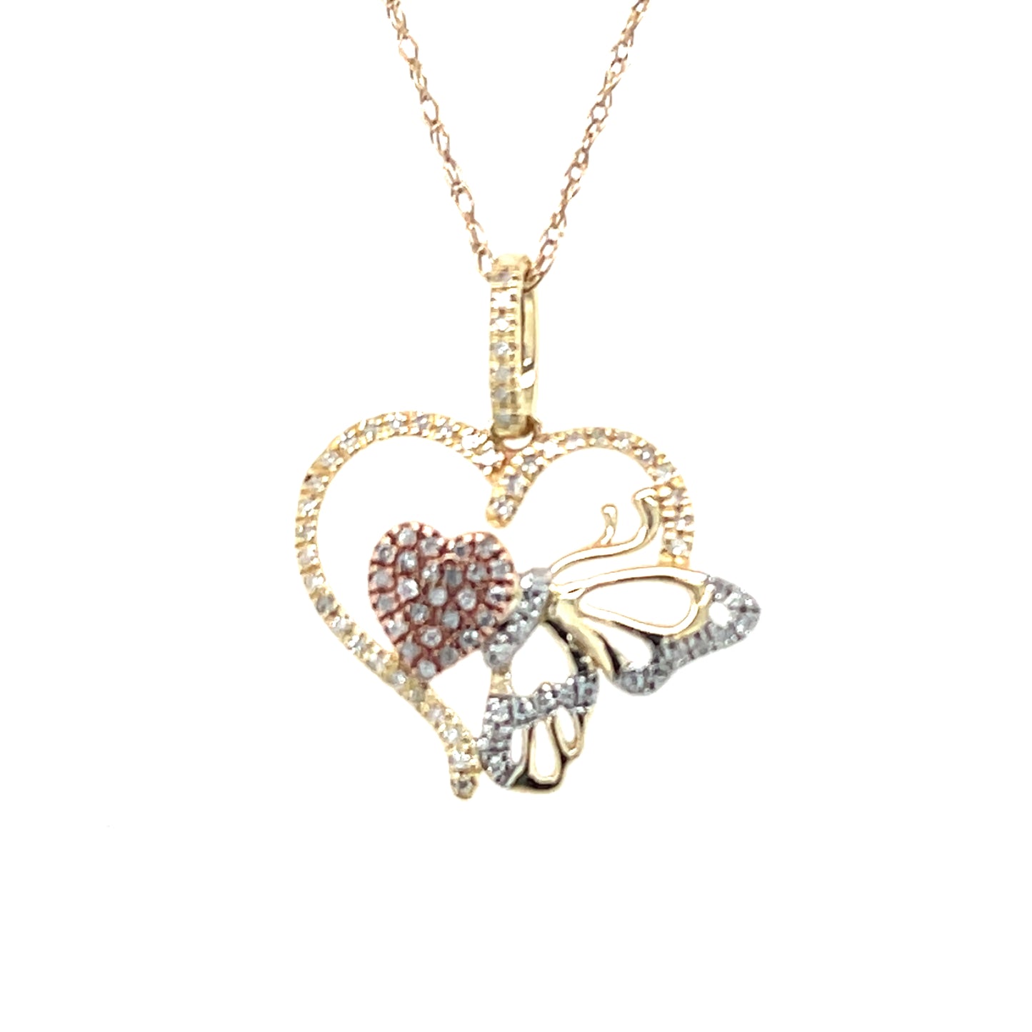 Diamond Pendant Set