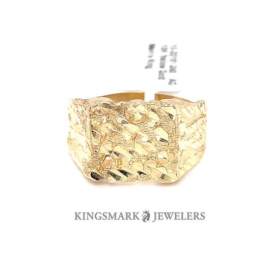 10K Gold Mens Ring
