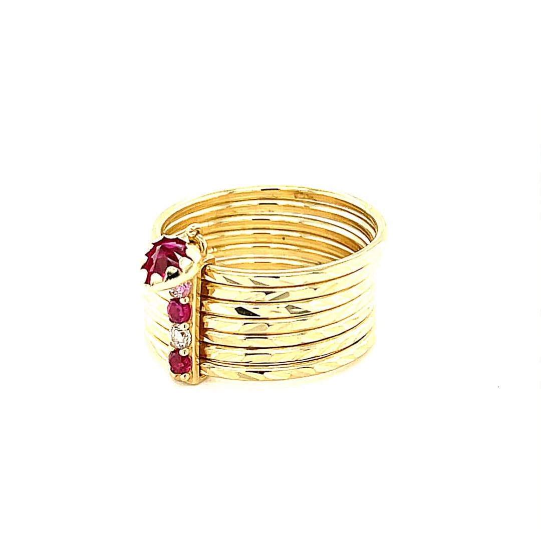 14K Gold Womens Ring