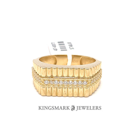 10K Gold Mens Ring