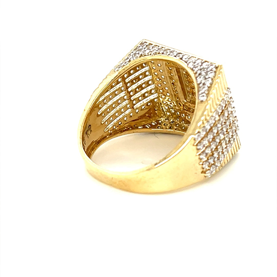 10K Gold Mens Ring