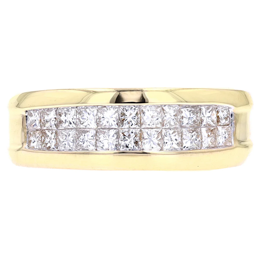 Diamond Wedding Bands - Men'