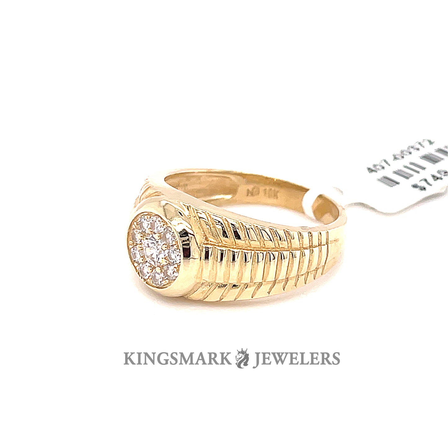 10K Gold Mens Ring