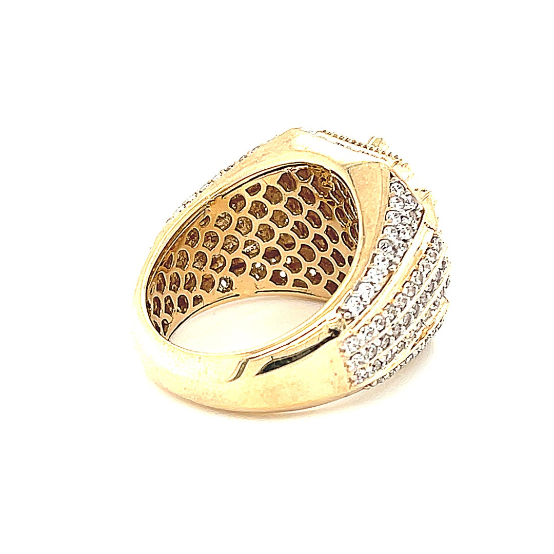 10K Gold Mens Ring