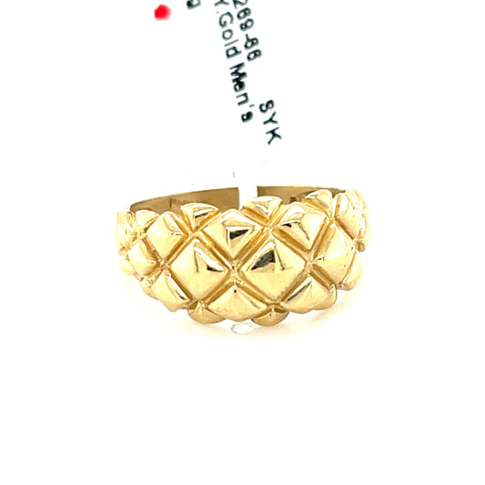 10K Gold Mens Ring