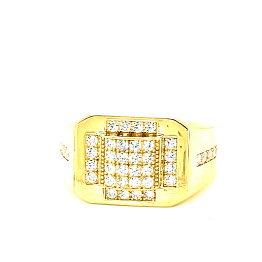 10K Gold Mens Ring