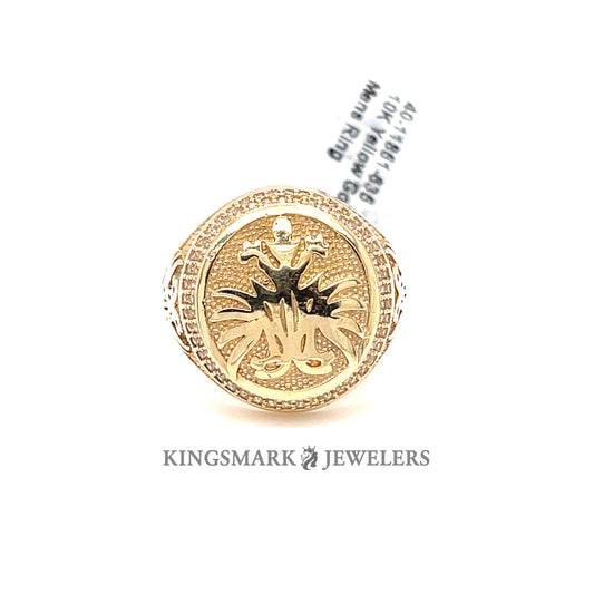 10K Gold Mens Ring