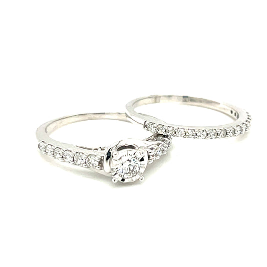 Diamond Wedding Set