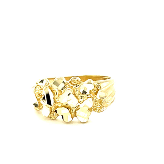 10K Gold Mens Ring