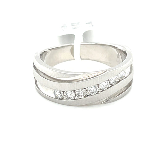 Diamond Wedding Bands - Men'