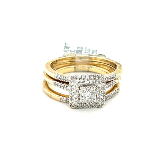 Diamond Wedding Set