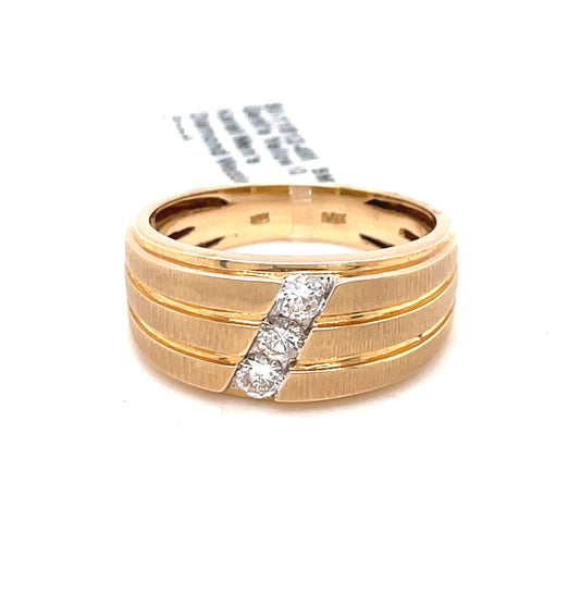 Diamond Wedding Bands - Men'