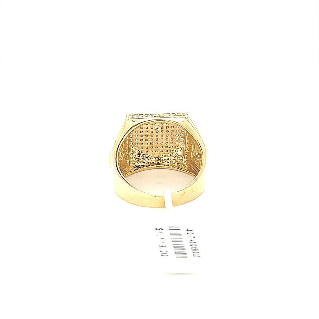 10K Gold Mens Ring