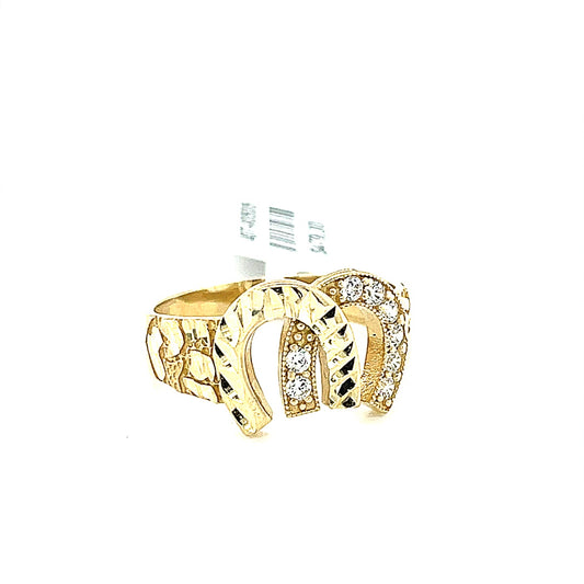 10K Gold Mens Ring