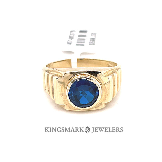 10K Gold Mens Ring