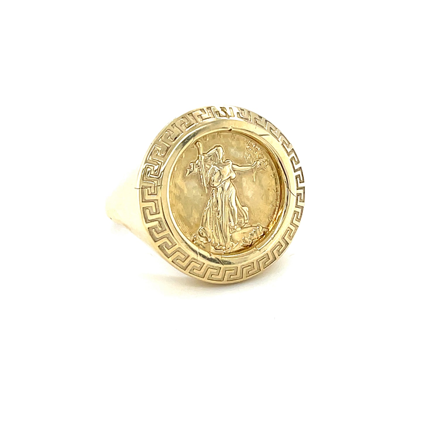 10K Gold Mens Ring
