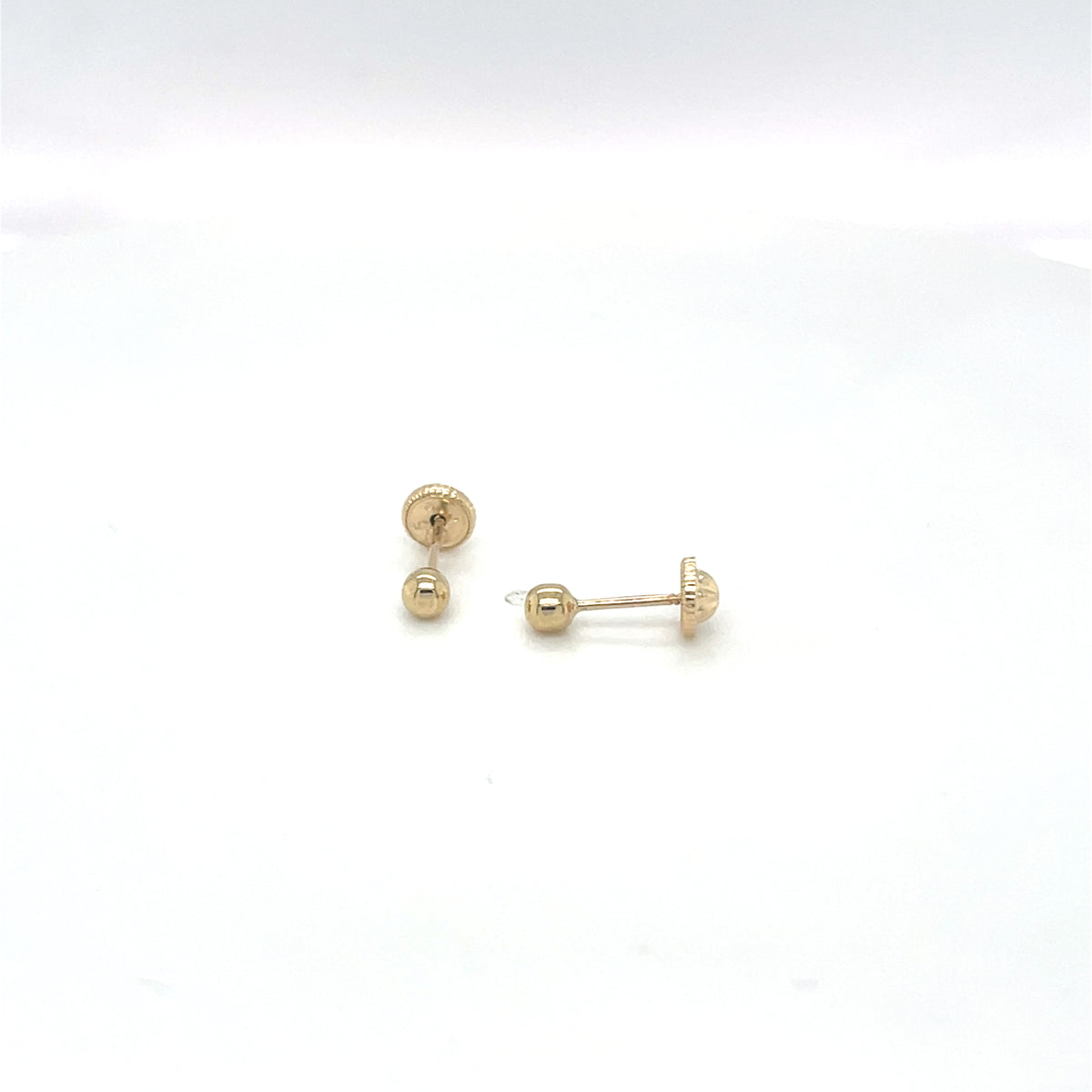 14KY Baby Screw Back Earrings